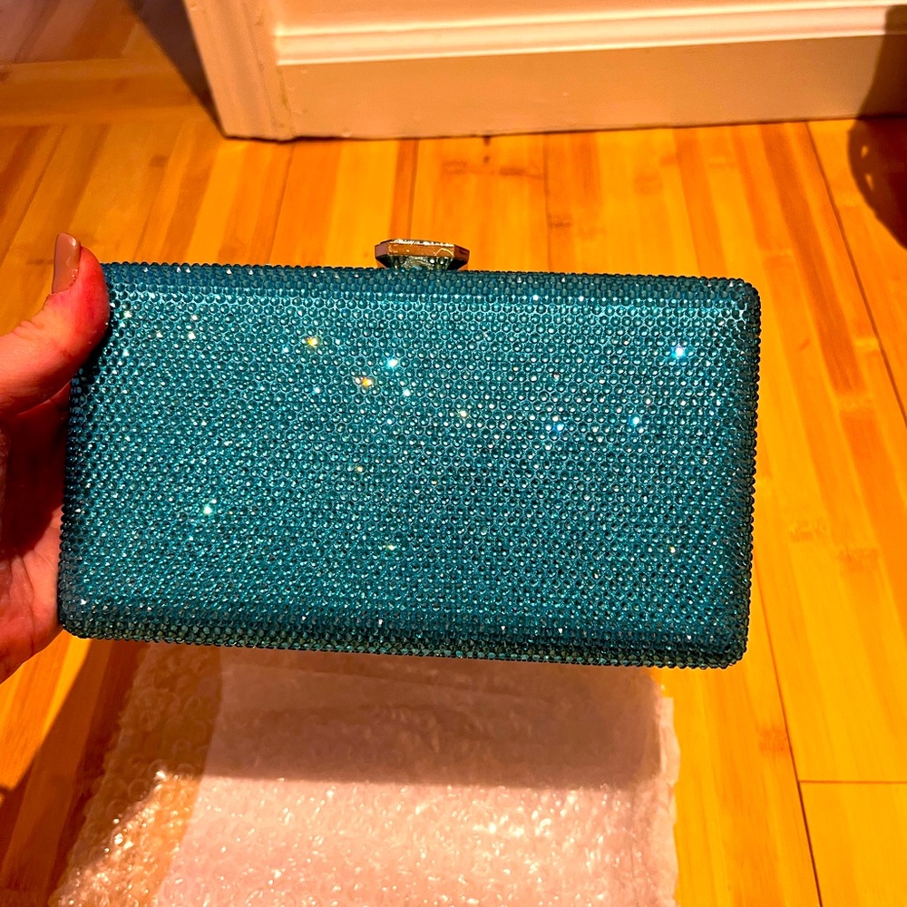 Rhinestone evening clutch